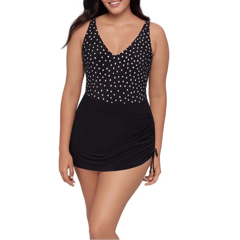 Trimshaper Sea Stone Julie Swim Dress-Size 12‎